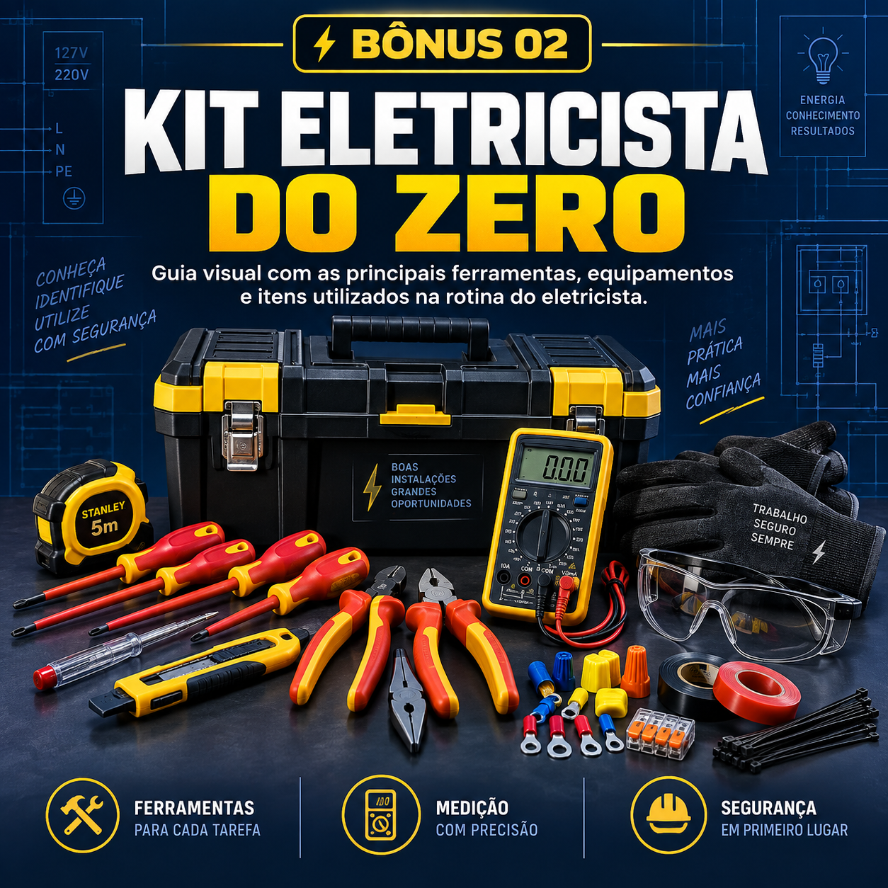 Kit Eletricista do Zero